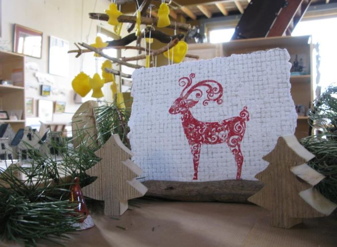 Kleine Kerstfair - in Galerie de Reddingbootschuur