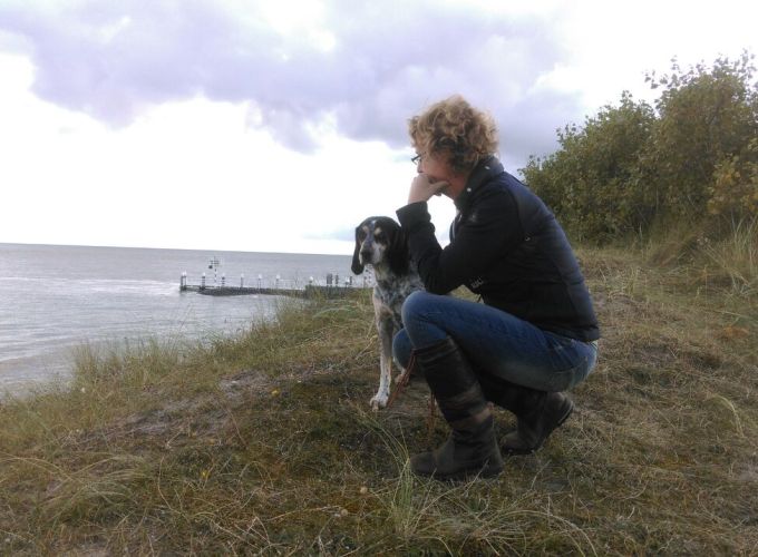 Fietstocht Langs toen en nu - Op pad met Vlieland Hostess Joke.