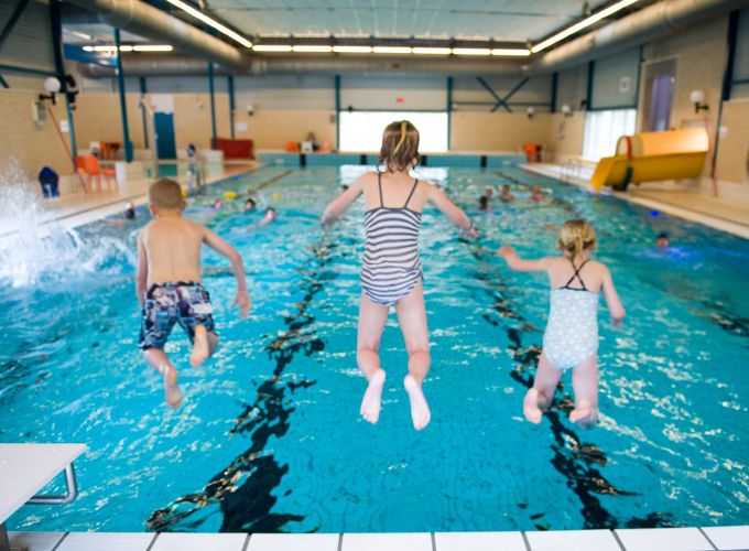 Recreatief zwemmen - In sportcentrum Flidunen