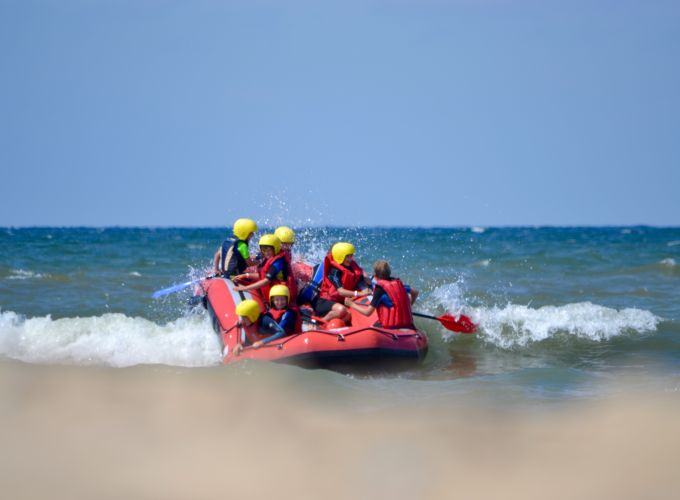 Branding kajakken - Met Vlieland Outdoor Center