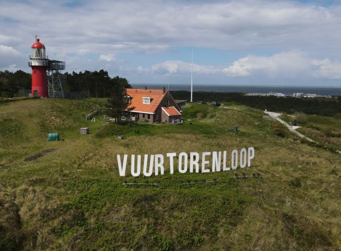 Vuurtorenloop - Hardloopfeest de Vuurtorenloop is mooi zwaar!