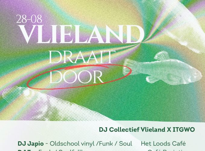 Vlieland draait door! - Trap het ITGWO weekend goed af. In vijf verschillende café’s staan eilander DJ’s voor je klaar.