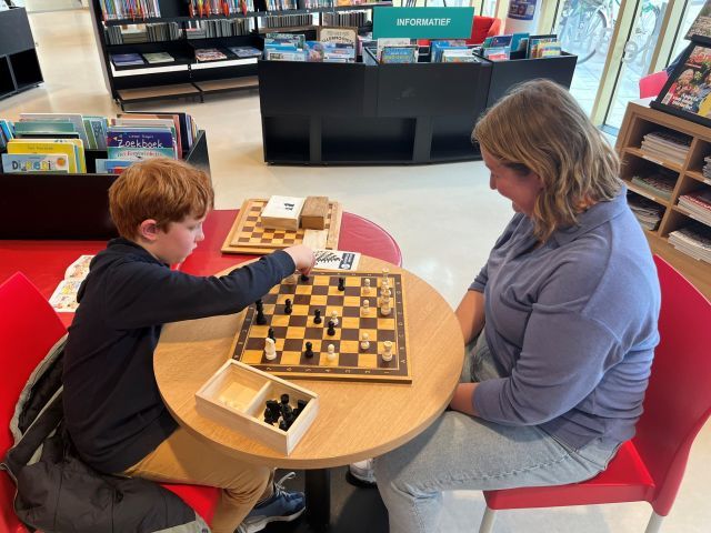 Spelletjesmiddag - in de bibliotheek