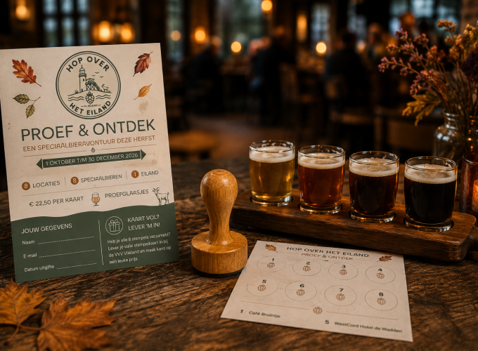 Hop over het Eiland - November - Proef & ontdek: een speciaalbieravontuur deze herfst