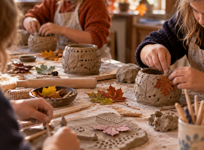 Herfstlampjes maken (7-13 jaar) - In de Creatieve Werkplaats van De Lepelaar